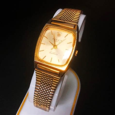 women's rolex cellini|vintage Rolex geneve cellini watch.